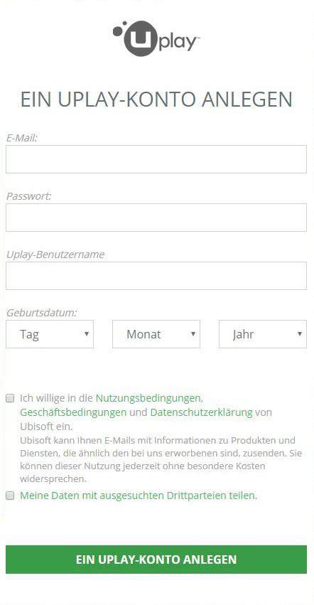 uplay anmelden.